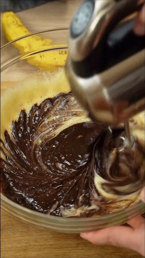 Najlepsze muffiny czekoladowe z bananami – Najprostsze na świecie #przepis na moim kanale! #muffiny
