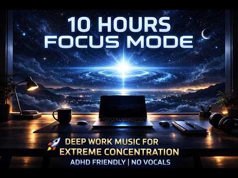 CEO Work Mode Activated 💼 10H Deep Focus Music