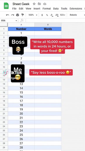 How to convert numbers to text in Google Sheets! 🥶 #googlesheets #spreadsheets #excel #exceltips #googlesheetstips