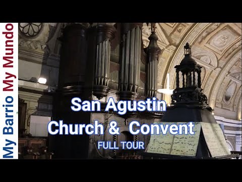 San Agustin Church and Convent - Intramuros Manila - UNESCO Heritage Site - Complete Tour (4k UHD)