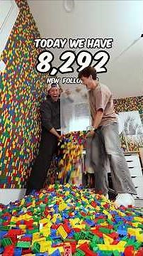 Unemployment maxxing with Bro 😅😭 ‪@westonvansoest‬ #lego #legoroom #challenge
