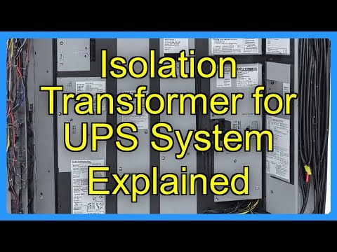 Isolation Transformer for UPS System Explained