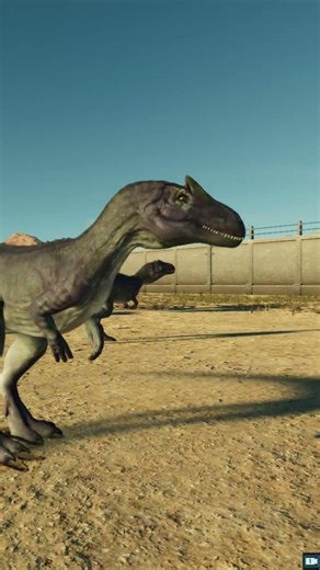 Ningo's Canon Juvenile Allosaurus Mod Showcase #jurassicworldevolution3 #dinosaur #jurassicworld