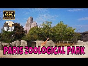 🇫🇷Best Zoo in PARIS》Paris Zoological Park (Parc zoologique de Paris) 2022【4K】
