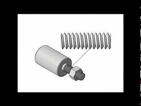 Réalisation d'un filetage à la filière