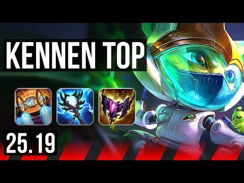 KENNEN vs SETT (TOP) | 6 solo kills | EUW Master | 25.19