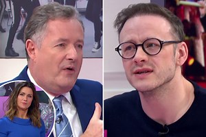Piers Morgan leaves Susanna Reid fuming after he asks if 'Strictly curse' hit her and Kevin Clifton