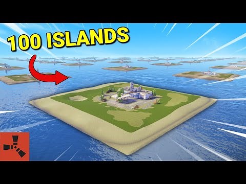 I Gave 100 Rust Players Their Own Island!