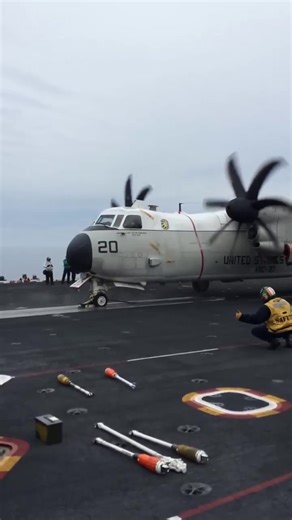 The US has some of the best catapults for aircraft carriers, a prime example is the launch of the Grumman C2 airplane. The Earth is 70% water, the US Navy covers all of it. Hooyah #army #Navy #airforce #marines #vetradiosyndicate #military #NavyJets #maverick #topgun #aircraft #USSGeraldRFord #catapult #launch #grumman | Vet Radio Syndicate