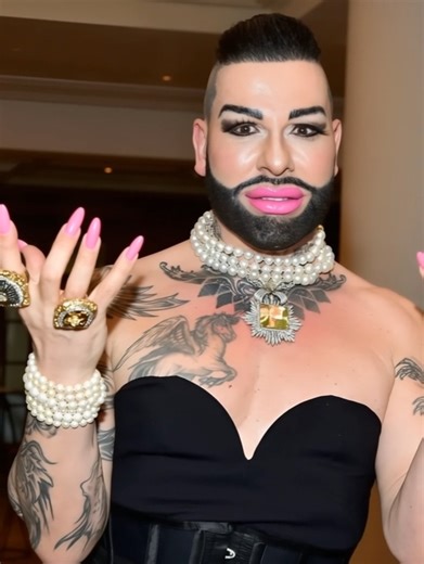 He is called the most handsome man in Germany 😥 And no, this is not a joke, in 2024 he was officially recognized as the most brutal and handsome man in the country 😱 He spends almost 1000 euros a month on his nails alone 😥 And he only wears branded clothes 😱 But what did this man look like before? His photo before all the changes is shown in the first comment 👇👇👇 | Amazing stories