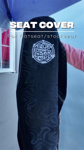 Universal Motorcycle Seat Cover for Flat and Stock Seats