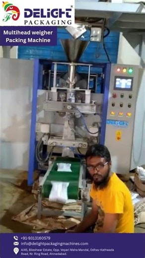 High Speed Multihead Weigher Packing Machine | Automatic Snack Packing Solution