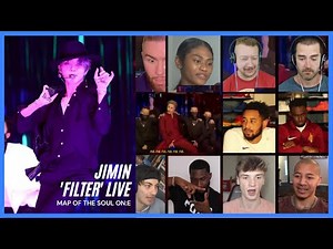 BTS Jimin - 'Filter' Live Performance - Map of the Soul ONE Reaction Mashup