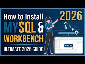 How to install MySQL Server & MySQL Workbench on Windows 11 [ 2026 Update ] SQL Programming Tutorial