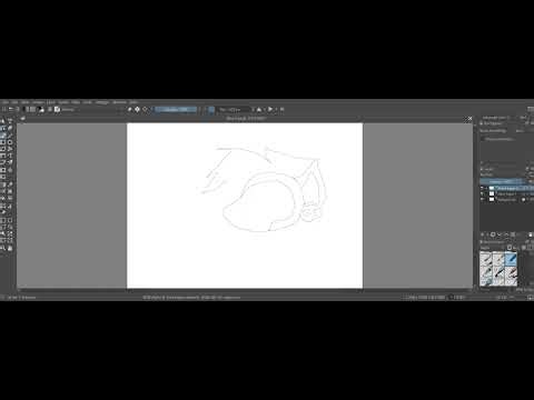 new drawing 2026 series drawing protogen (furry in my style)