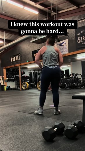 Went in knowing it would be tough… didn’t realize it would humble me this fast 😅 Scaled. Struggled. Adjusted. But I still showed up and kept moving 💪 #c#crossfitwomens#strongwomens#showupanywayf#fitnessjourneynoquitmindset