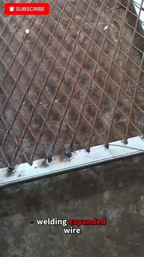 Welding Expanded Wire for Iron Fences