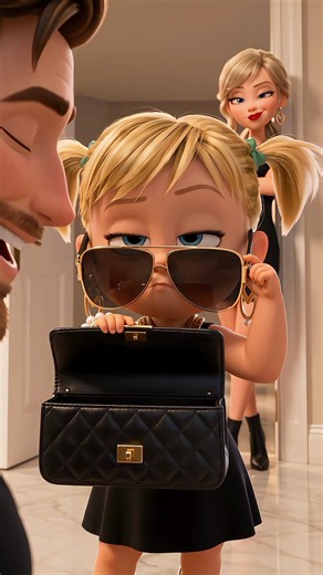 Mama sagt „Do not touch!“ – und zwei Minuten später ist der Lippenstift weg 💄 Die Schere bleibt auch nicht lange unberührt ✂️😭 Papa will Mama nicht fotografieren… aber für seine kleine Prinzessin wird er plötzlich zum Profi-Fotografen 📸 Mama und Tochter stylen sich als Dream-Team und holen sich gemeinsam das Geld von Papa 💸🤝 Mama versucht den Trick zu kopieren – und bekommt nur ein „Nein“ 🙅‍♂️😂 Mamas neue Glitzer-Heels? Gehören jetzt offiziell der Mini-Diva 👠✨ Und als Papa sie schminken 