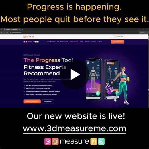 🪞 The mirror is lying to you. Politely… but lying. Your body starts changing long before the mirror or scale shows it. Centimetres drop. Shape tightens. Muscle builds. But when you can’t see those… | 3D Measure Me