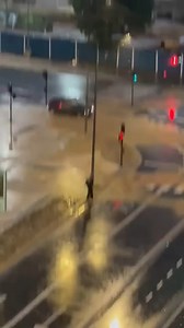 El agua produjo estragos ayer en Donostia. Amara y otras zonas anegadas | GipuzkoaGaur