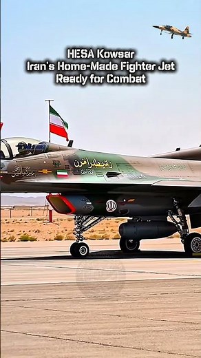 HESA Kowsar: Iran's Home-Made Fighter Jet Ready for Combat