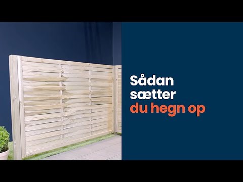 Se hvordan du sætter hegn op på kun 10 trin [Silvan]