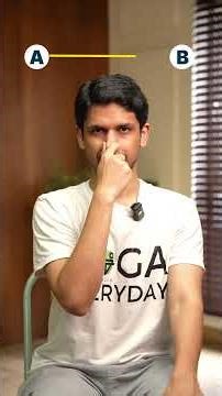 Check Your Lung Capacity Todayy! 😮‍💨 Breathing Test | Saurabh Bothra Yoga #shorts