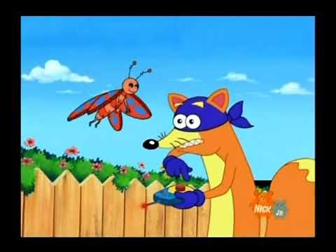 Dora the explorer butterfly swipe robot ￼￼