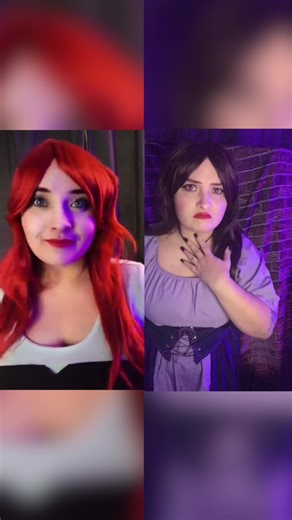 Ariel & Vanessa Cosplay #cosplay #vanessacosplay #littlemermaid #littlemermaidcosplay ##ursula