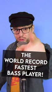 The world record fastest bass player #bass #bassplayer #worldrecord #india | Danny Sapko