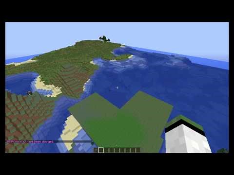 Minecraft World Edit Tutorial - How to Make a Flat area