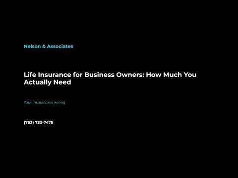 Life Insurance for Business Owners: How Much You Actually Need