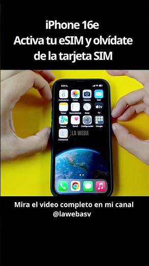 📲 From SIM to eSIM on iPhone in seconds! 😱 #smartphone #iphone16e