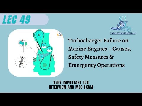 49. Turbocharger Failure – Causes, Safety Measures & Emergency Operations | ‪@_samudramanthan_‬