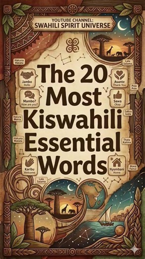 Swahili Essentials| Your First Kiswahili Words.