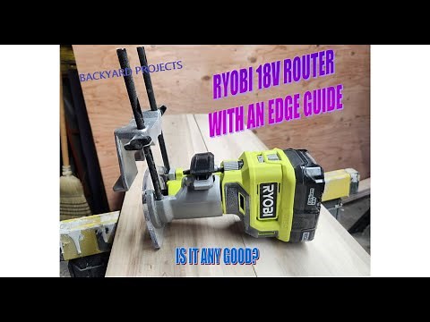 Ryobi 18V Router - with Edge Guide