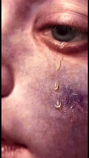 Hyper Realistic Crying Eye Drawing 😢👁️