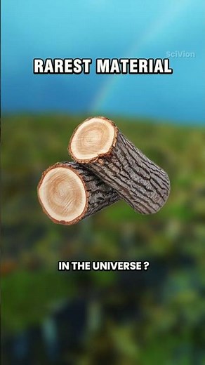 Wood is Rarer Than Gold and Diamonds