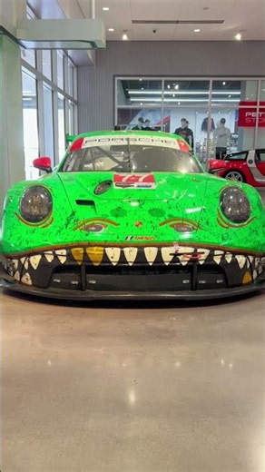 The Petersen Has a New Guest: Porsche 911 GT3 R “Rexy”!!