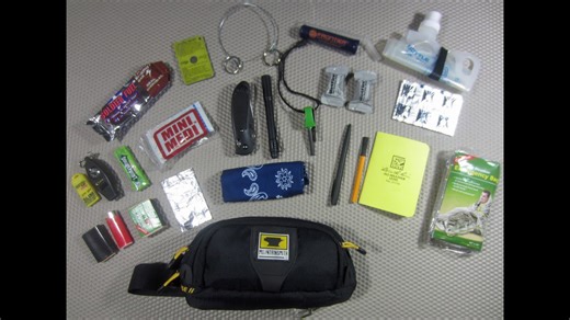 Assemble an SAS survival pouch for a compact 'bug out bag'