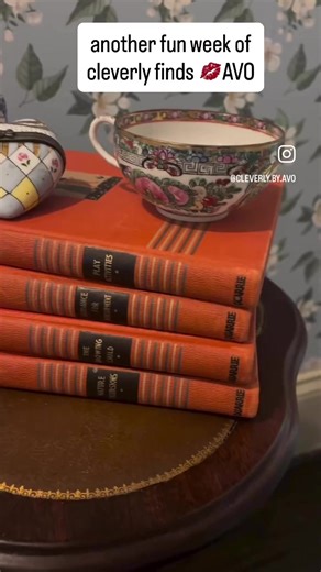 Another fun week of cleverly collected finds over on @cleveryl.by.avo #thrift #estatesales #sourcing #homedecor #rosemedallion #limoges #trinkets #platewall #plates #china #fitzandfloyd #antiques #birmingham #alabama