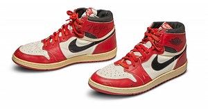 Michael Jordan’s Game-Worn Autographed Nike Air Jordan 1s From 1985