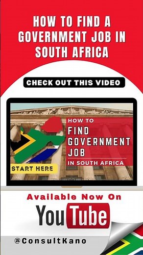 Tips To Find a Government Job in South Africa in 2024 | Where can I look for a government job