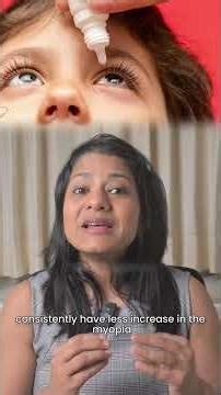 Eye Drops for Preventing Worsening of Myopia