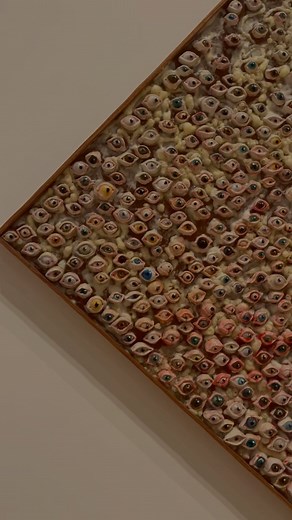 I think this one was at the @themuseumofmodernart Def the most fantastically gross piece😍 | Caly Bevier