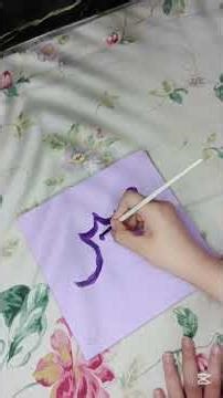 Turning old canvas into SABR Painting | Art Transformation #shorts