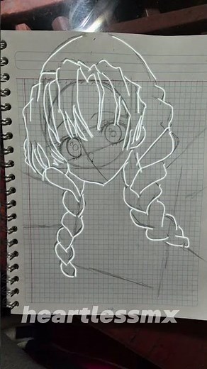 Como dibujar a mitsuri #mitsuri #mitsurikanroji #tanjiro #iguroobanai #nezuko #zenitsu