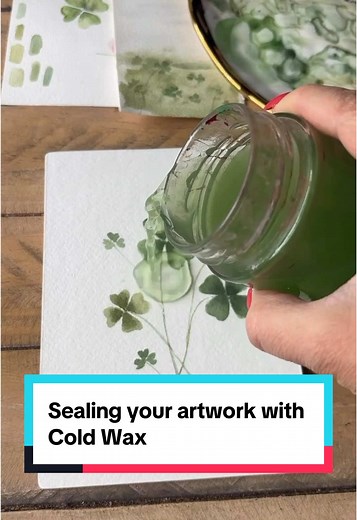 Sealing Your Artwork with Cold Wax for Durability