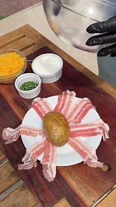 BBQ Bacon-Wrapped Potatoes Recipe — Smoky Savory Side