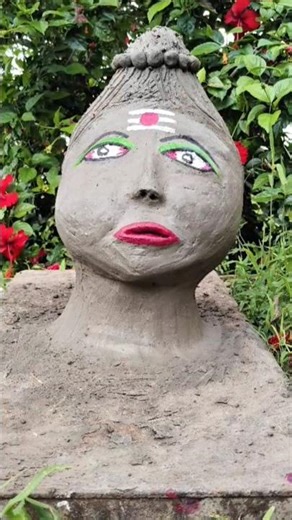 mata ji ki mitti ki murti kaise bhanaye jai mata di#sort making sort vidio